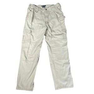 511 Tactical Men's 36x31 Pants‎ Tan Ripstop Cargo Utility Outdoor Military Camp